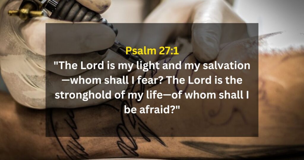Bible Verses for Tattoo Ideas For Men