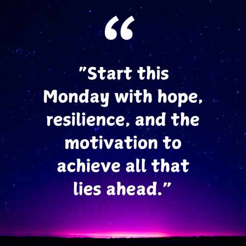 blessings to ignite your week with positivity