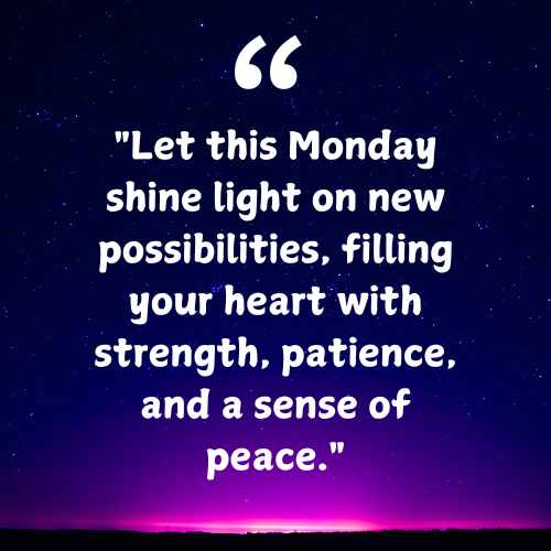 blessings to ignite your week with positivity