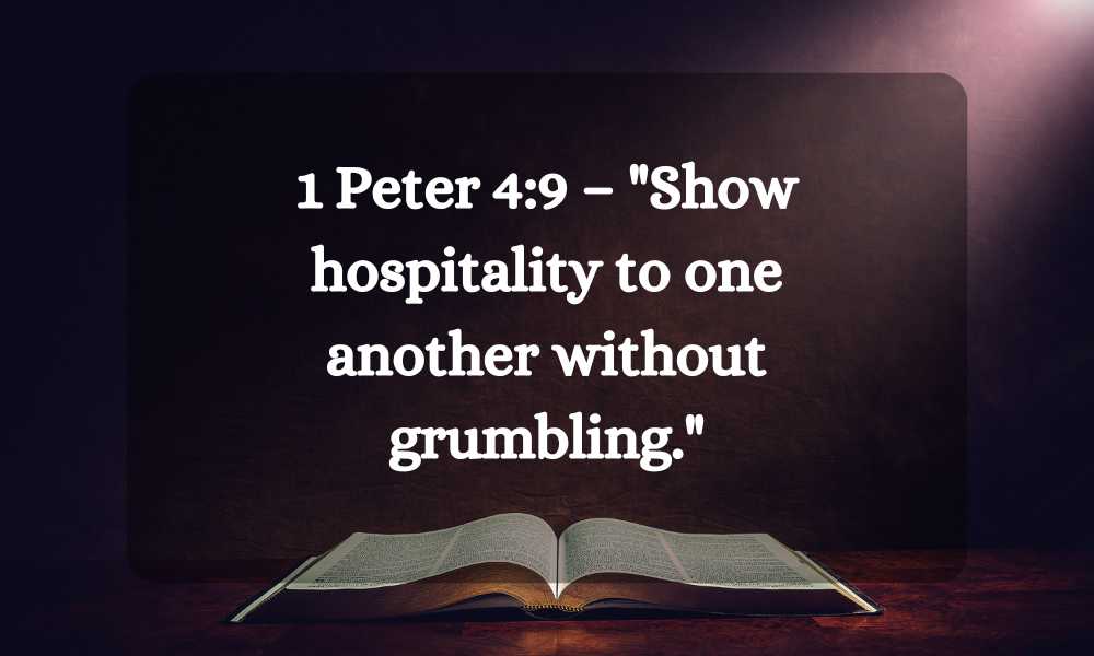 bible verses about hospitality
