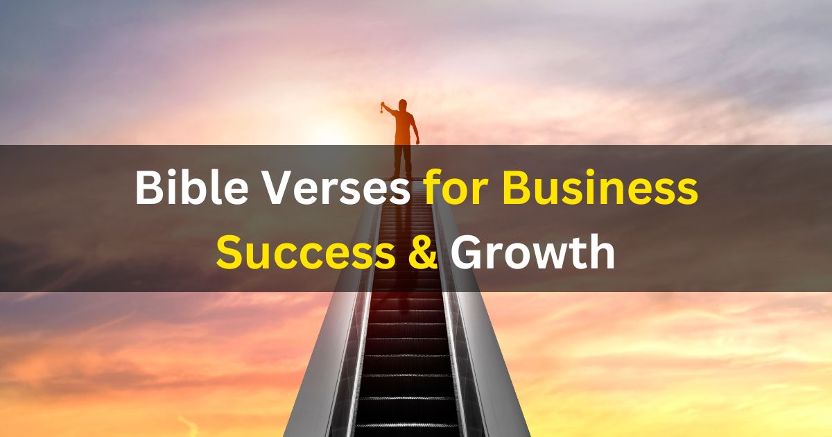 bible verses for business success