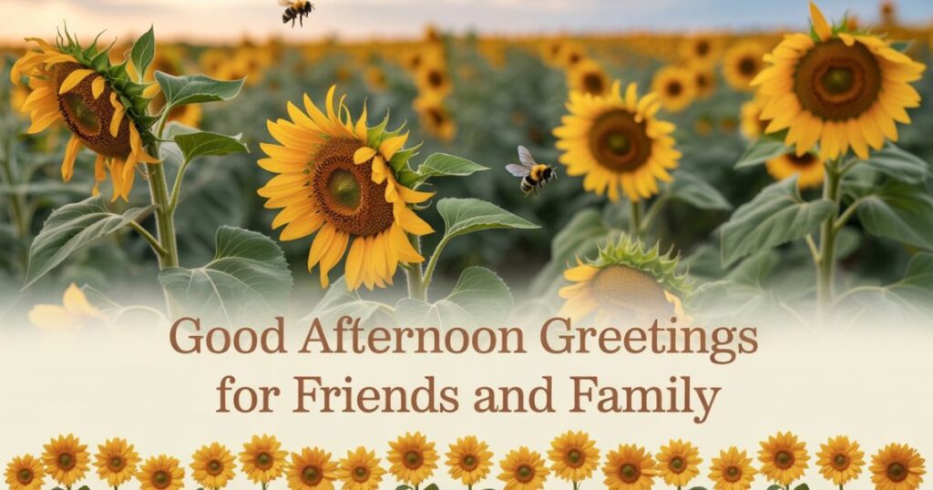 Good Afternoon Blessings