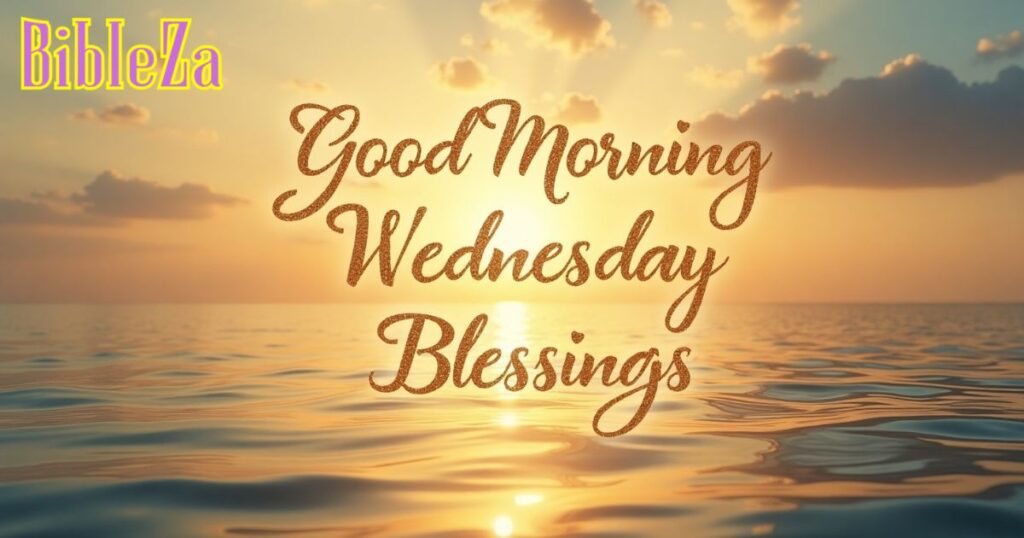 Good Morning Wednesday Blessings