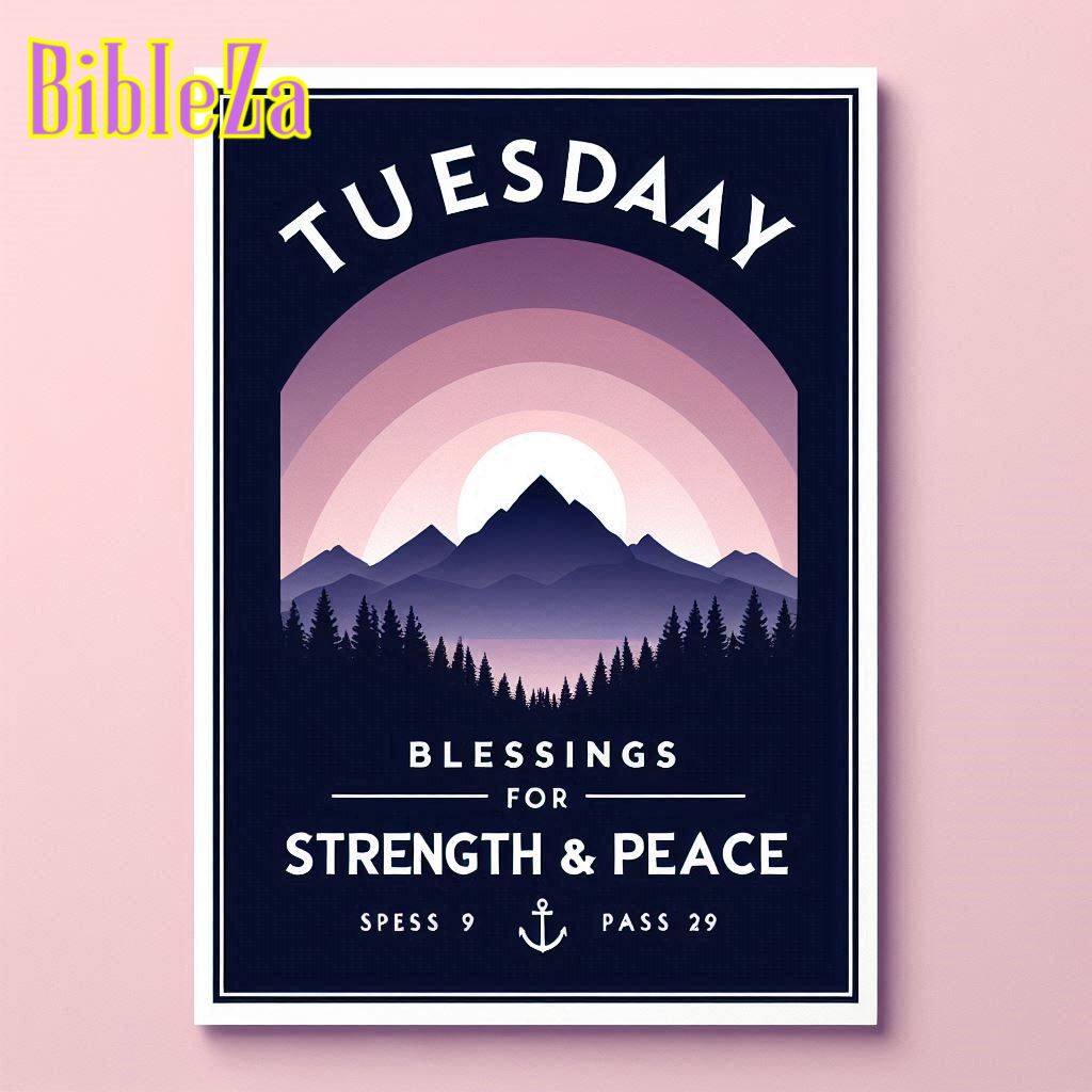 Tuesday Blessings Quotes for Strength and Peace
