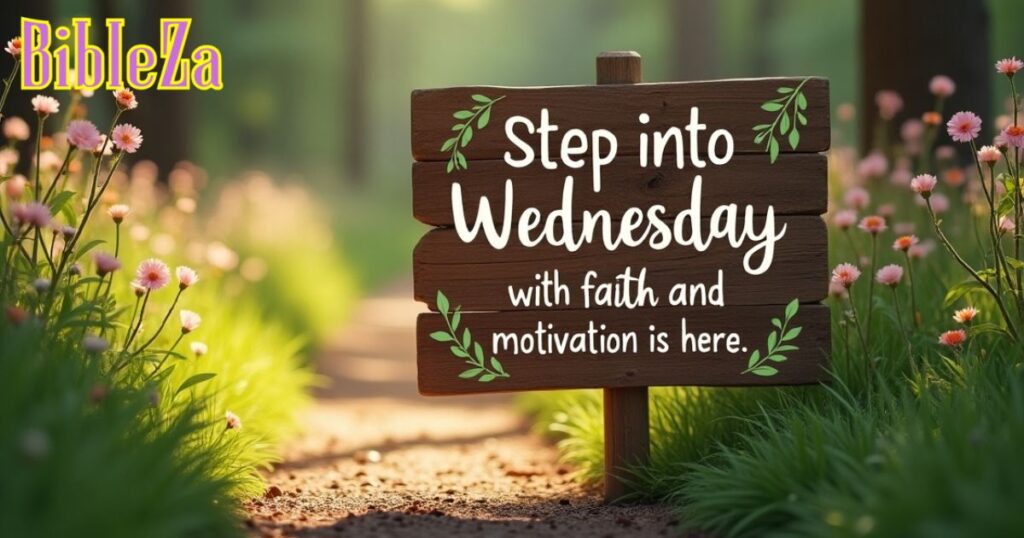Wednesday Bible Verses and Faith-Filled